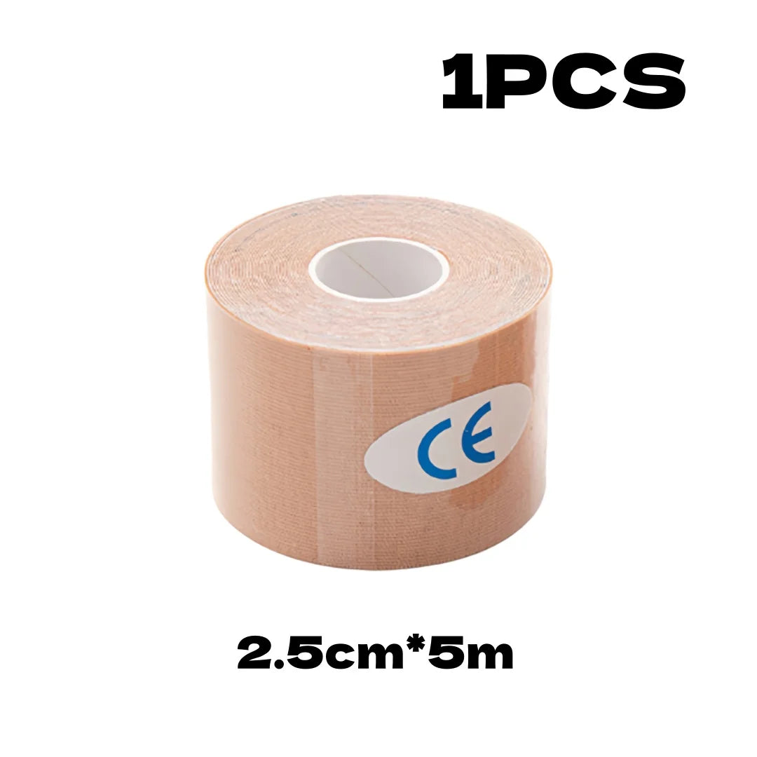 -Sports Kinesio Tape Muscle Kinesiology Elastic Knee Pain Relief Strain Patch Athletic Recovery Stickers Fitness Bandages