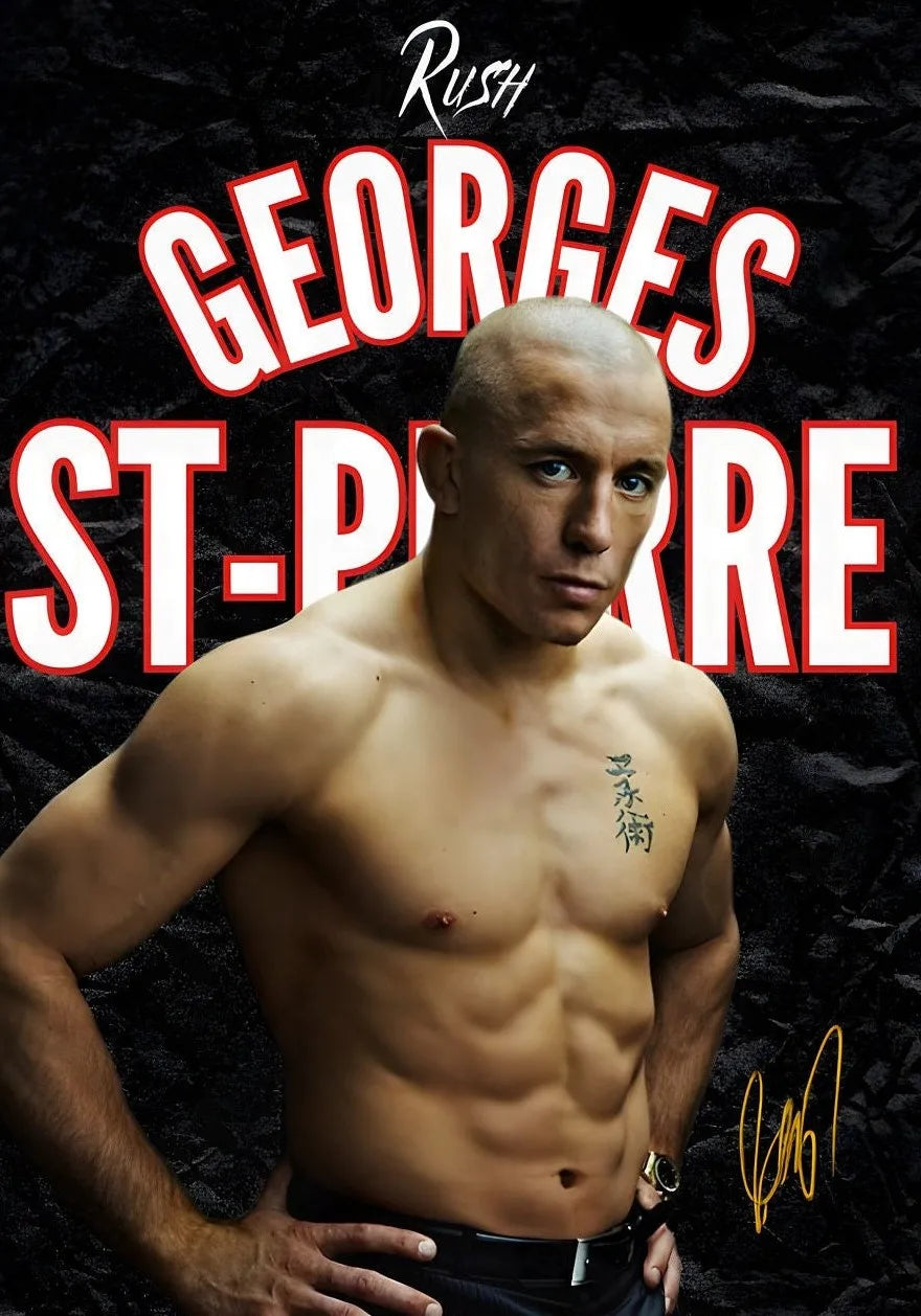 Famous Boxing Champion Posters Motivational Boxing Legends Prints Canvas Painting Wall Art Pictures Home Gym Boy's Bedroom Decor