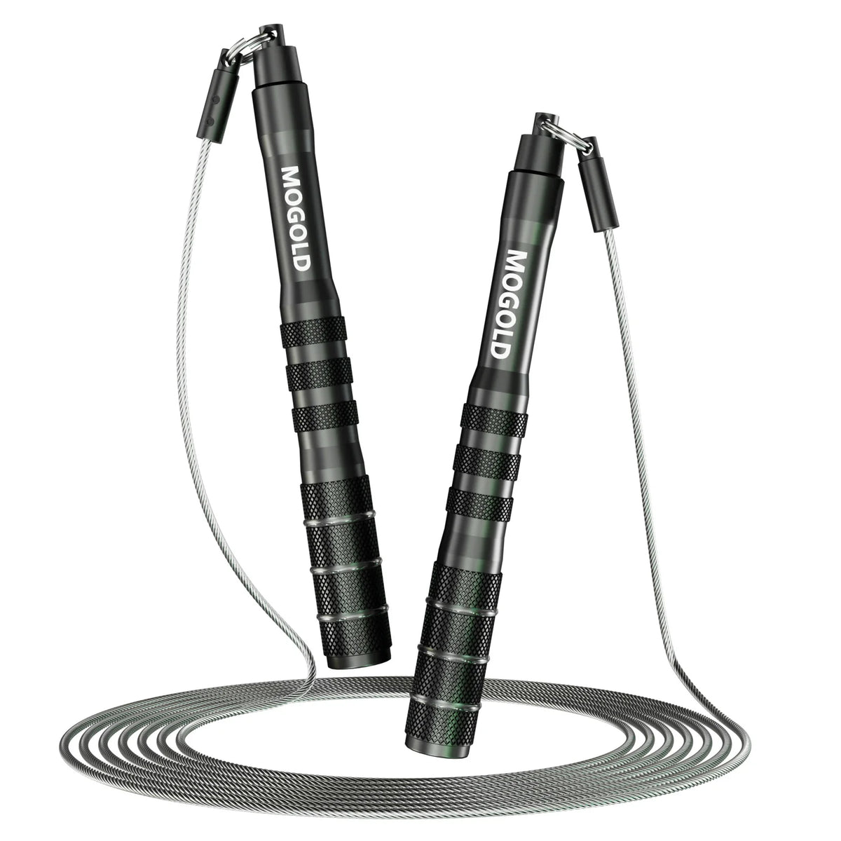 Speed rope skipping,Mogold professional fat-burning adult fitness and weight loss exercise, wire rope skipping with smooth speed