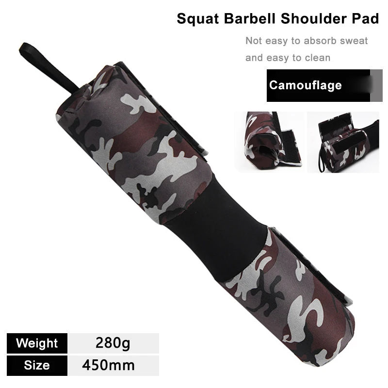 Barbell Pad for Hip Thrust Squat, Non‑Slip Thick Foam Bar Pad, Weight Lifting Shoulder Protector Cushion for Bar Home Gym