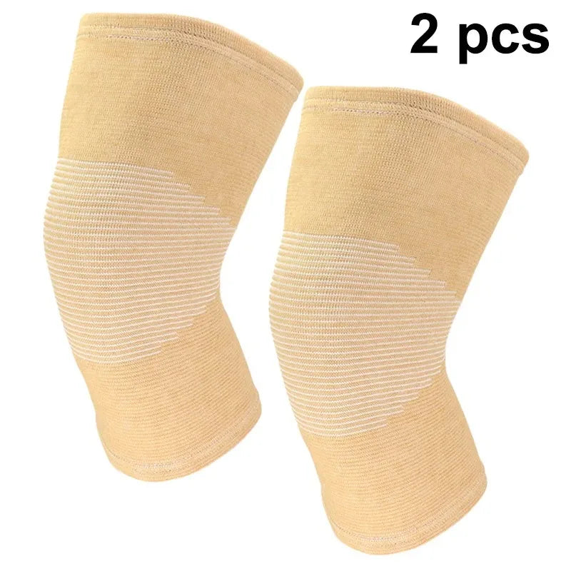 1PCS Knee Sleeve,Breathable Compress Bamboo Knee Sleeves Elastic Warm Knees Brace Relieve Knees Pain Leg Sleeves for Women Men