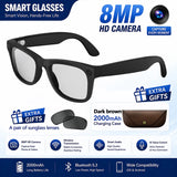 Upgraded HD5-ultra AI Smart Glasses AI Real-time Translation 800W Pixel Camera Photo Video Recording 300 Mah Smart Glasses 2026