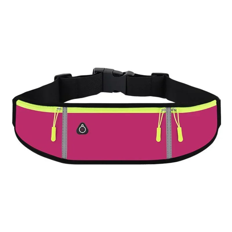 Unisex Waist Bag Running Sports Belt Waist Pouch Men Sports Cycling Phone Bag Waterproof Holder Women Running Waist Belt Bag