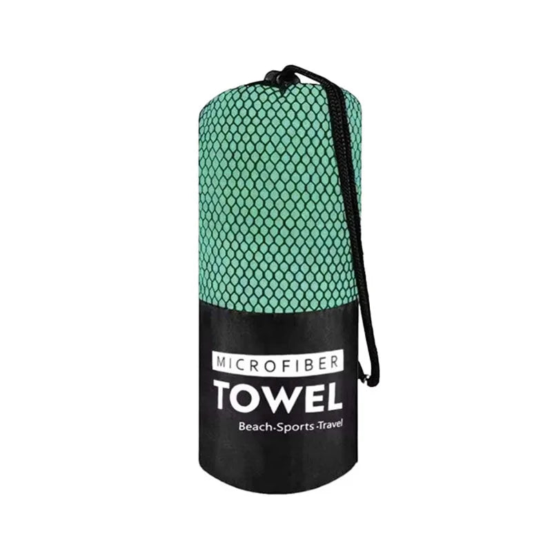 Microfiber Ice Cold Towel 6 Sizes  Quick Dry Super Absorbent Towel  Beach Gym Yoga Camping Travel Sports  Portable Storage Bag