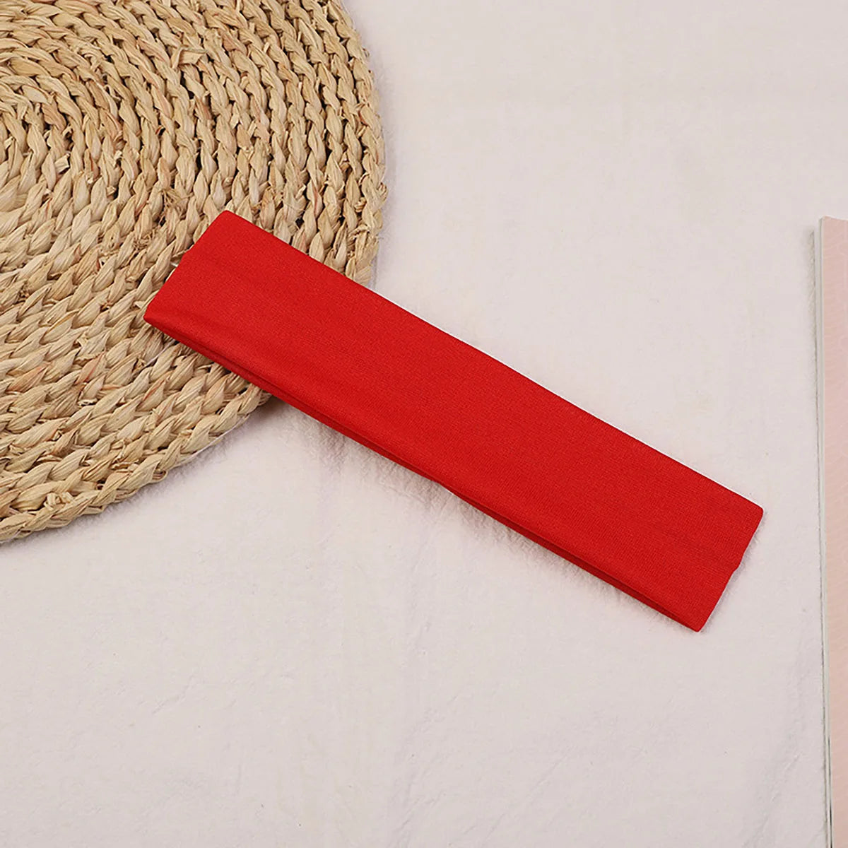 Four Seasons Solid Sports Headbands For Women Fitness Running Yoga Solid Color Elastic Hairbands Stretch Makeup Hair Accessories