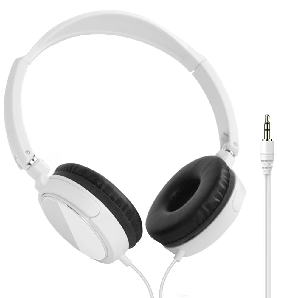 3.5Type-C/MM Wired Headphones Foldable Adjustable Headset Bass Stereo Earphones For Pc Mp3 Mobile Headphones With Noise Cancel