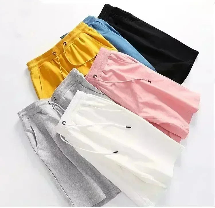2025 New OLYMPIA Men's Casual Shorts Fashion Trend Cotton Printed Running Shorts Thick Elastic Waist Jogging Sports 2025
