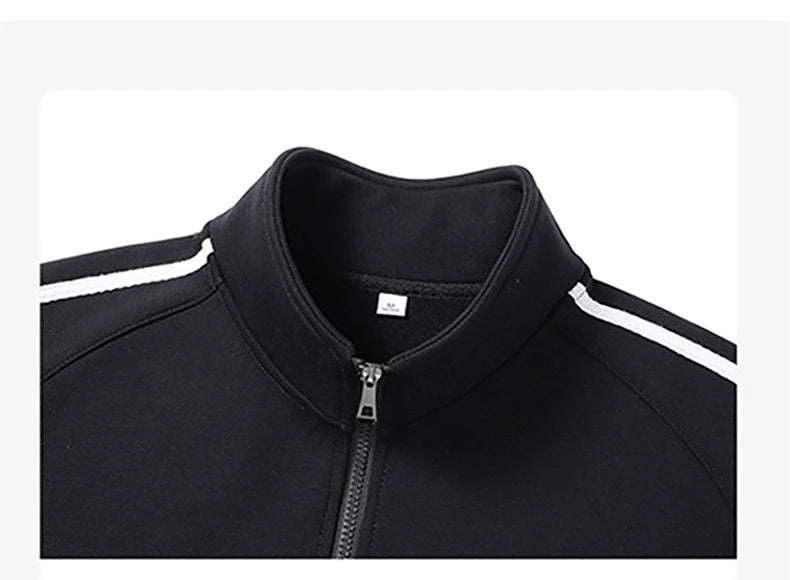 Protection 2026 Autumn Windbreaker Men Running Sets Workout Clothes for Plus Size Men Outdoor Sports  Sportswear Track Suit