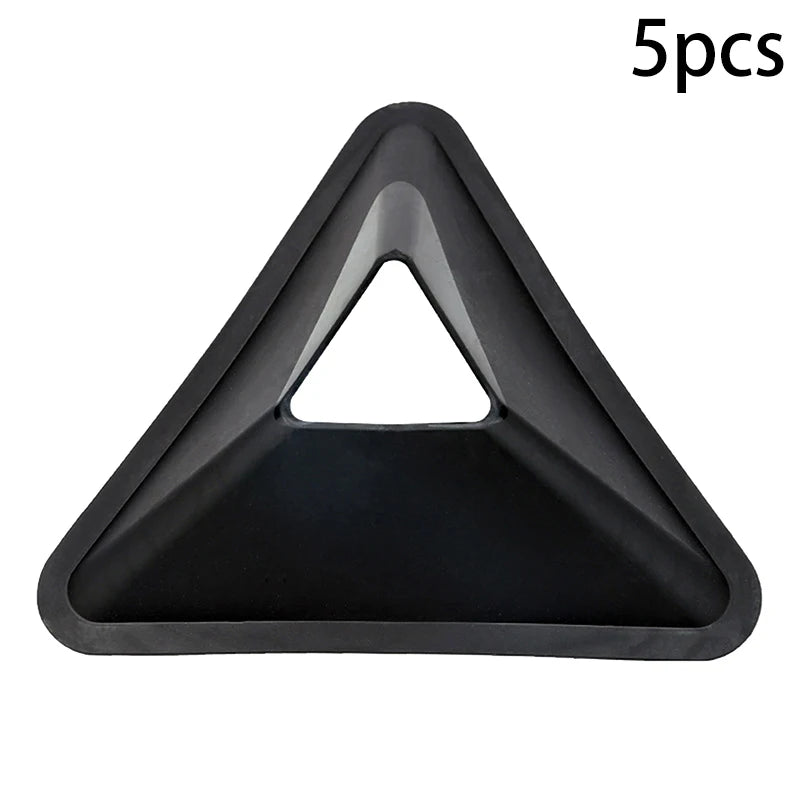 5PCS Football Training Disc Triangle Soccer Practice Field Sports Agility Training Cone Portable Equipment For Kids Adult