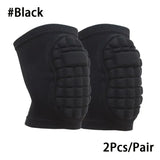 1Pair Protective Sponge Knee Pads for Yoga, Dance, Thickened Honeycomb Square Design for Kneeling For Women Men Sports Kneepad