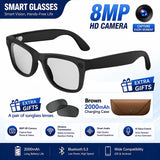 New HD5-ultra AI Smart Glasses AI Real-time Translation 800W Pixel Camera Photo Video Recording 300 Mah Smart Glasses 2026