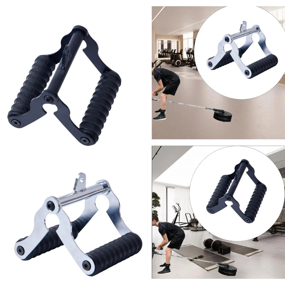 V Bar Landmine Handle Attachment Strength Training Exercise Metal