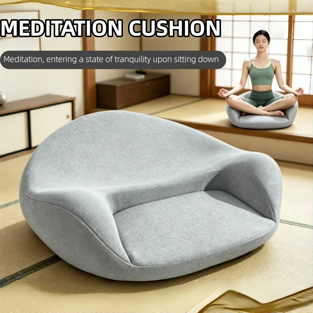 Ergonomic Meditation Cushion, Meditation Futon, Home Meditation Cushion, Cross-Legged Yoga Balcony Chanting Kneeling Cushion