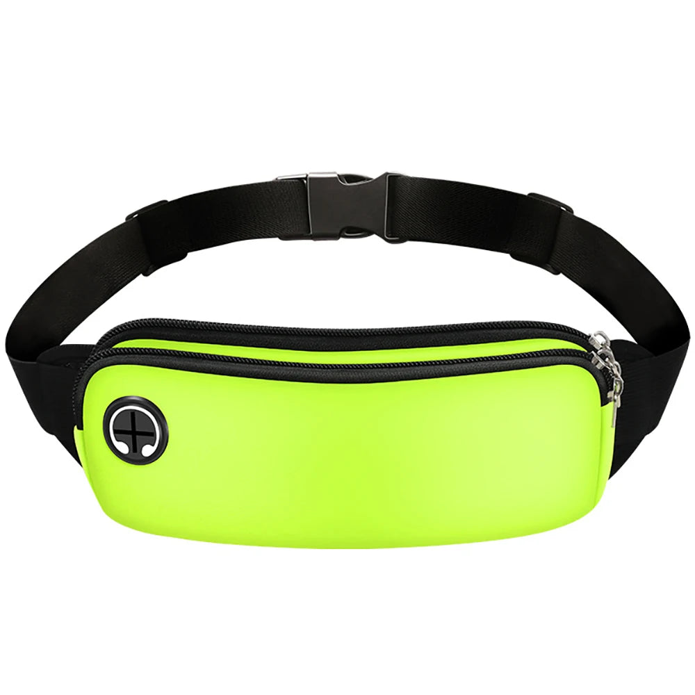 Running Belt Waist Bag Sports Fanny Pack Women Men Phone Pouch Gym Banana Bags Run Accessories