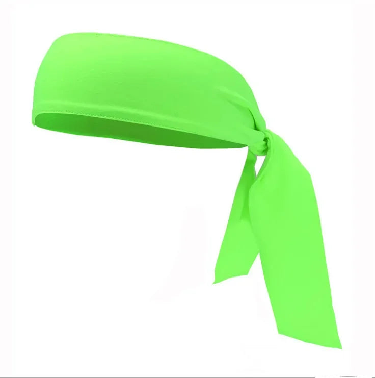 Color Elastic Sports Sweatband for Tennis Unisex Men Women Boy Girl Teens Headband Gym Fitness Yoga Hair Bands Athletic Headwear