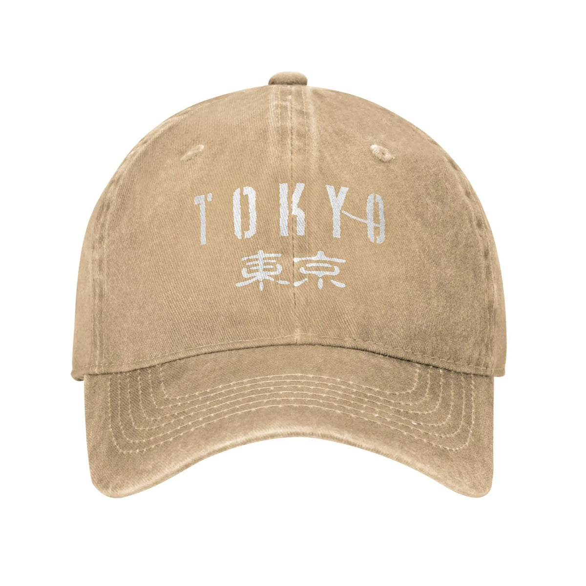 1pc Tokyo Japan Casual Baseball Cap Running Hippie Hip Hop Hat Summer Sun Protection Couple Unisex-Teens Streetwear Snapback Cap