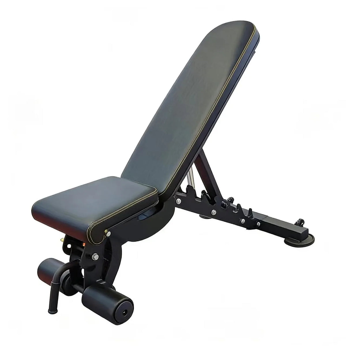 High Quality Commercial Multi-functional Adjustable Steel Foldable Weight Bench Safety Portable Design Home Gym