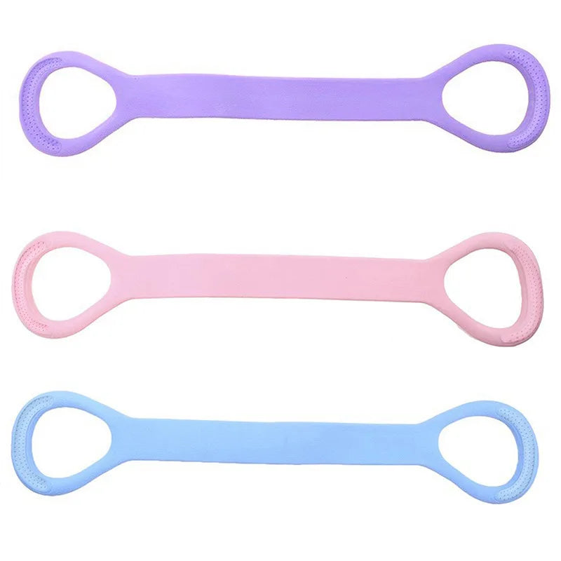 1/2/3PCS New 8-character Puller Home Fitness Equipment Elastic Belt Yoga Auxiliary Female Open Shoulder Beauty Back Stretcher
