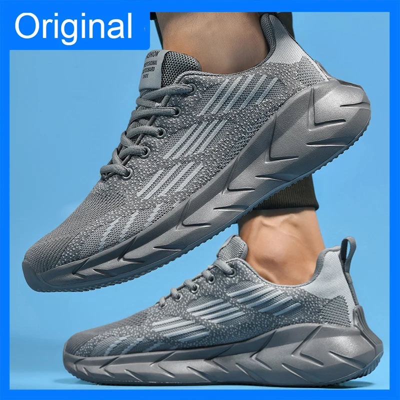 Men Sports Shoes Spring New Trend Mesh Breathable Comfortable Soft Summer Tennis Shoes Teenagers Daily Wear Walking Casual Shoes