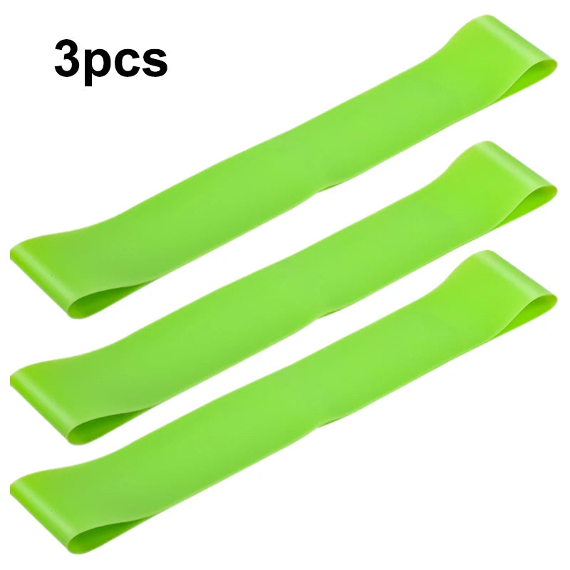 1/3PCs Yoga Resistance Rubber Bands Indoor Outdoor Fitness Equipment 0.35mm-1.1mm Pilates Sport Training Workout Elastic Bands