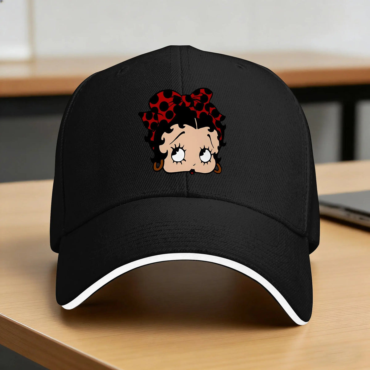 Bettys Boop Sun Baseball Cap Spring Women Men  Design Trucker Hat Hot Sale Vintage Outdoor Gym Baseball Caps