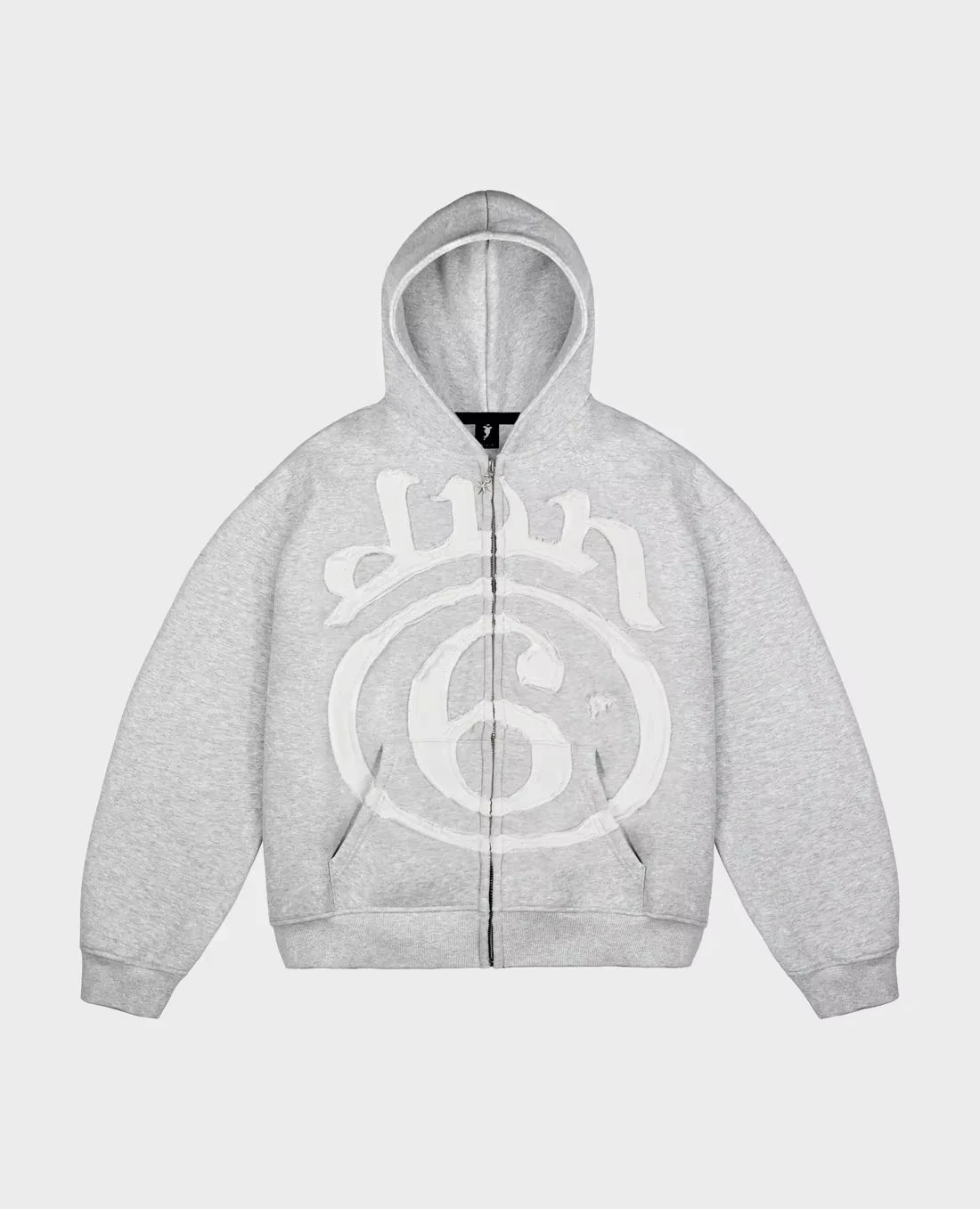 Y2K Gothic Eagle Print Zip Up Hoodie Men Women Vintage Washed Black Hooded Sweatshirt Grunge Streetwear Oversized Hoodie Jacket