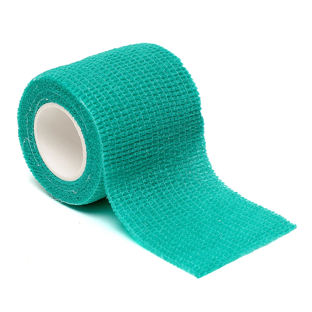 18 Colors of 4.8-Meter Elastic Sports Self-Adhesive Bandages, Protecting Fingers, Ankles, Palms, and Shoulders, Knee Protection