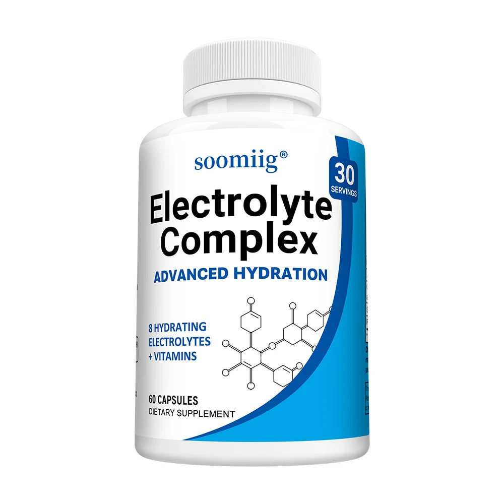 Premium Electrolyte Capsules - Maintaining Electrolyte Levels, Sports Recovery,Energy Health,Dietary Supplement