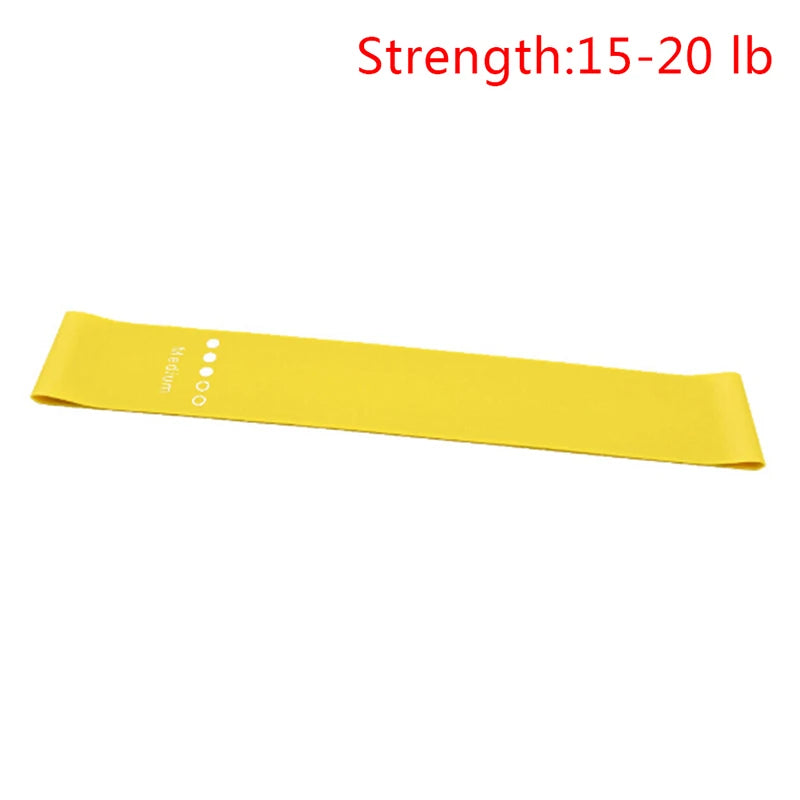 1/3PCs Yoga Resistance Rubber Bands Indoor Outdoor Fitness Equipment 0.35mm-1.1mm Pilates Sport Training Workout Elastic Bands