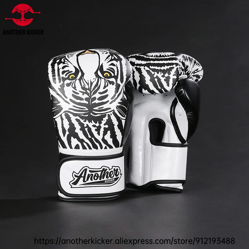 Muay Thai Gloves for Professional Boxers Trainers Mexican Style Boxing Glove for Hard Hitters Shock Absorbent Sparring MMA Glove