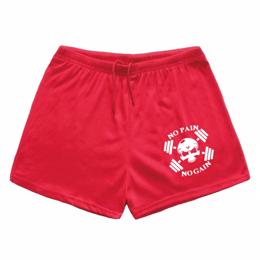 Quick Dry Running Shorts Men Solid Sports Clothing Fitness Bodybuilding Short Pants Sport Homme Gym Training Beach Shorts Length