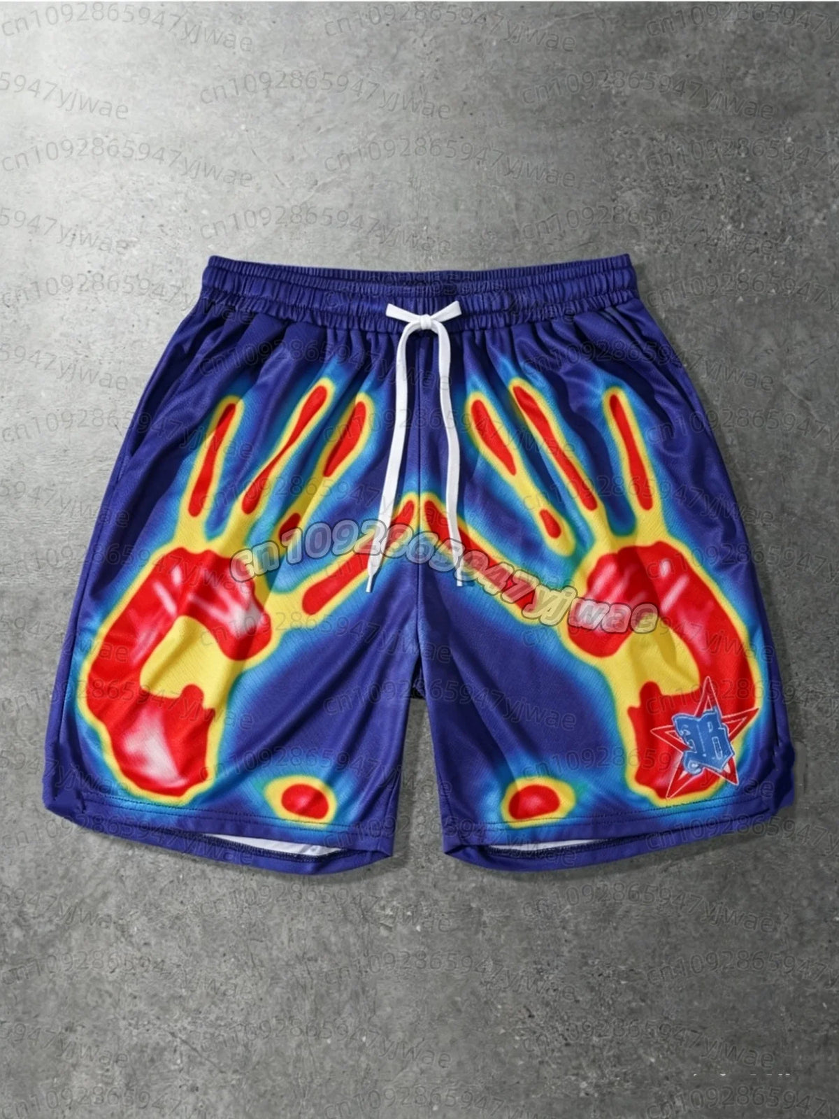 26 Summer Vacation Hawaiian Shorts 2026 Summer Men's Y2k Halloween Skull Palm Print Swim Shorts Quick-Dry Men Beach Shorts