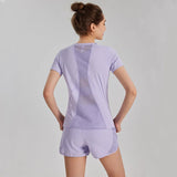 sports T-shirt women's quick-drying summer professional running training fitness top thin breathable yoga clothes short sleeves