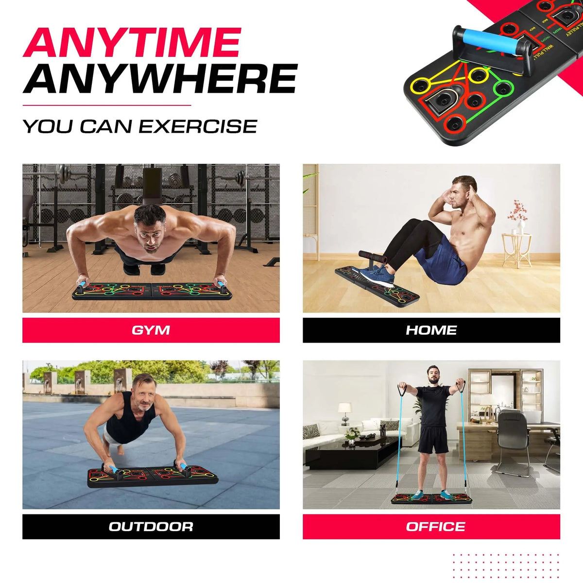 Push Up Board Functional Training Equipment Bodybuilding Home Fitness Equipment Gym Push Up Bars Exercise MuscleBuilding Tools