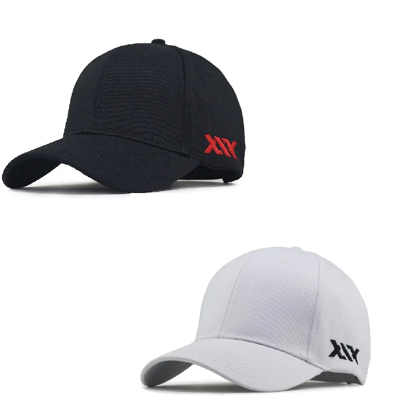 Oohmy Baseball Cap Big Head Men Women Youth Boys Girls Large Size Cotton Sport Hats OverSize Snapback Hat 56-58cm 60-68cm