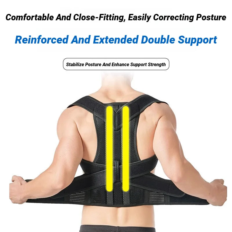 Humpback Posture Corrector, Scoliosis Student Trainer For Prevention, Unisex Sitting Correct Prevention Support Belt