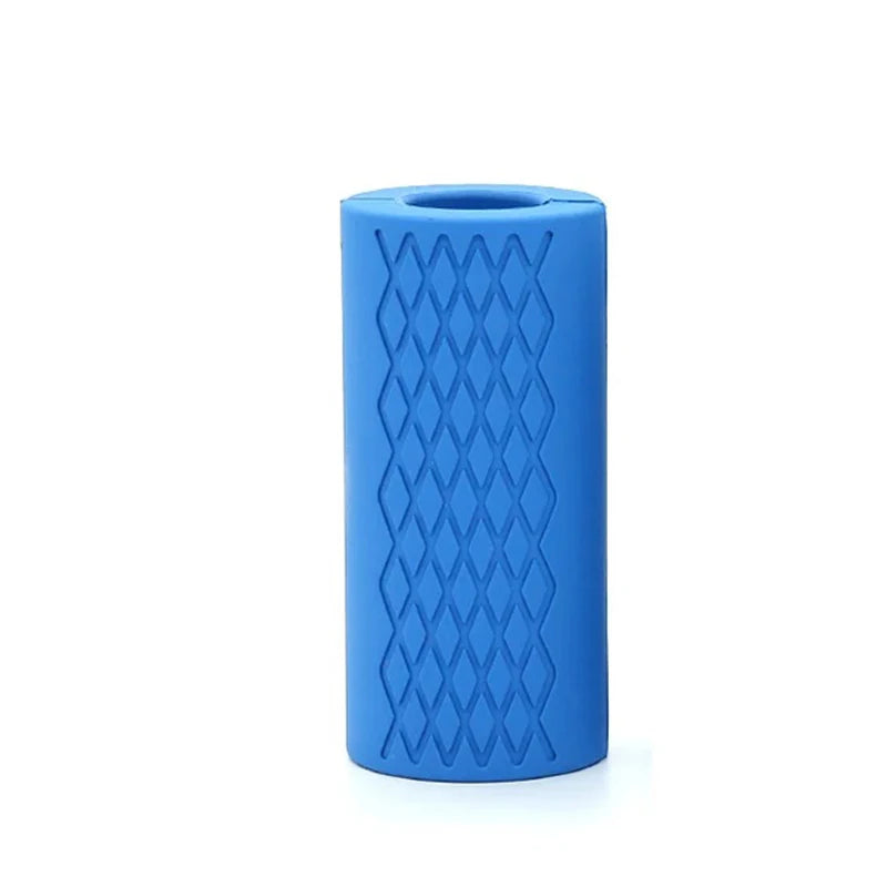 1 Pc Barbell Dumbbell Grips Thick Bar Handles Silicone Anti-slip Pad Pull Up Weightlifting Kettlebells Fat Grip Equipment