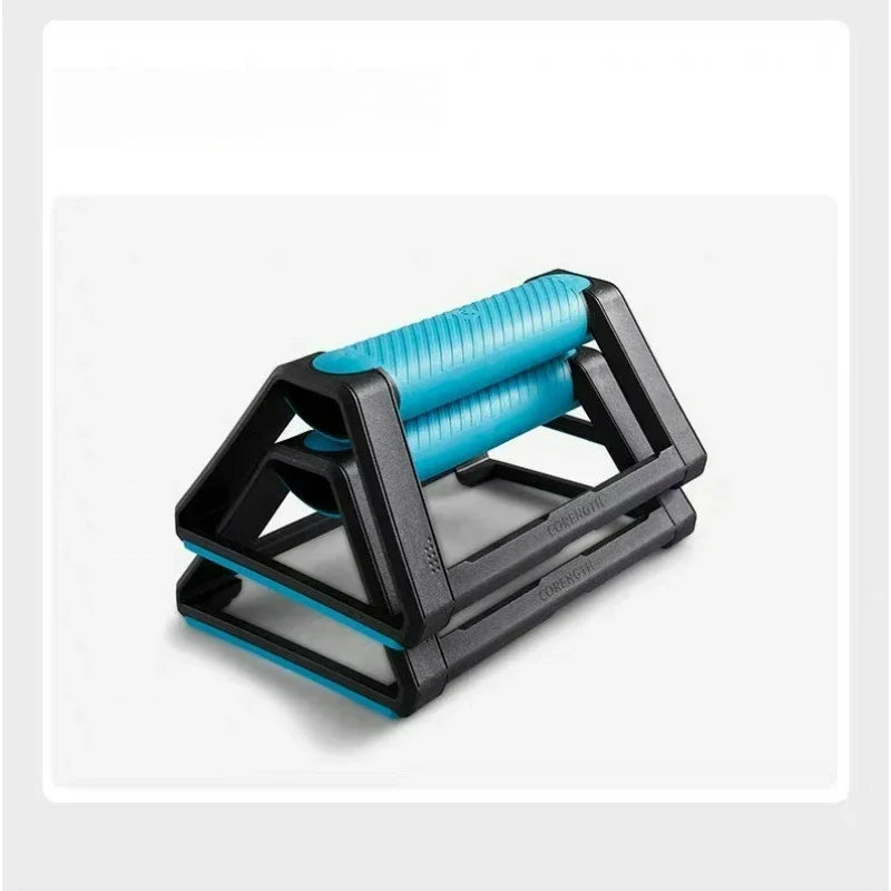 2Pcs Push-Up Bar Stand Fitness Training Anti-slip Fitness Strength Training Triangle Plank Push-up Support Grip Handle