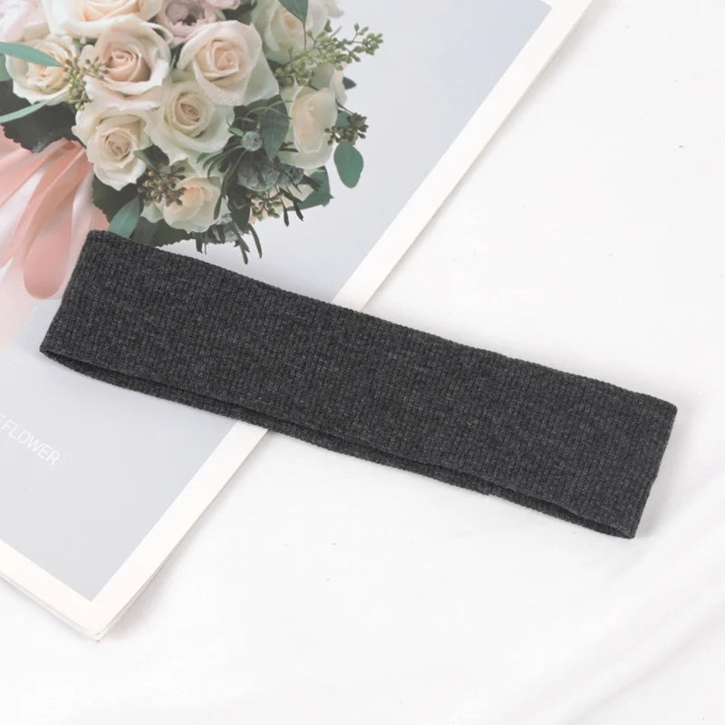 New Unisex Headband Sports Elastic Running Hair Bands Yoga Hairband Women Men Fashion Makeup Hair Hoop Headwrap Hair Accessories