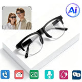 Lenovo 8KHD 1600MP Smart Glasses AI Translation Hands-Free Calling AI Chat Logging Music Playback Smart Sunglasses For Women Men