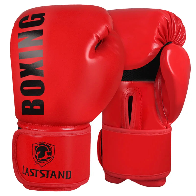 Boxing Gloves 6 10 12oz PU Leather Muay Thai Guantes De Boxeo Sanda Free Fight MMA Kick Boxing Training Glove For Men Women Kids