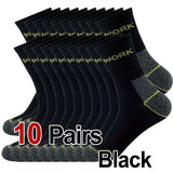 10/15 Pairs High-Quality Men Business Odor Proof Mid Tube Socks Sweat Absorbing Breathable All Season Sports Leisure Socks
