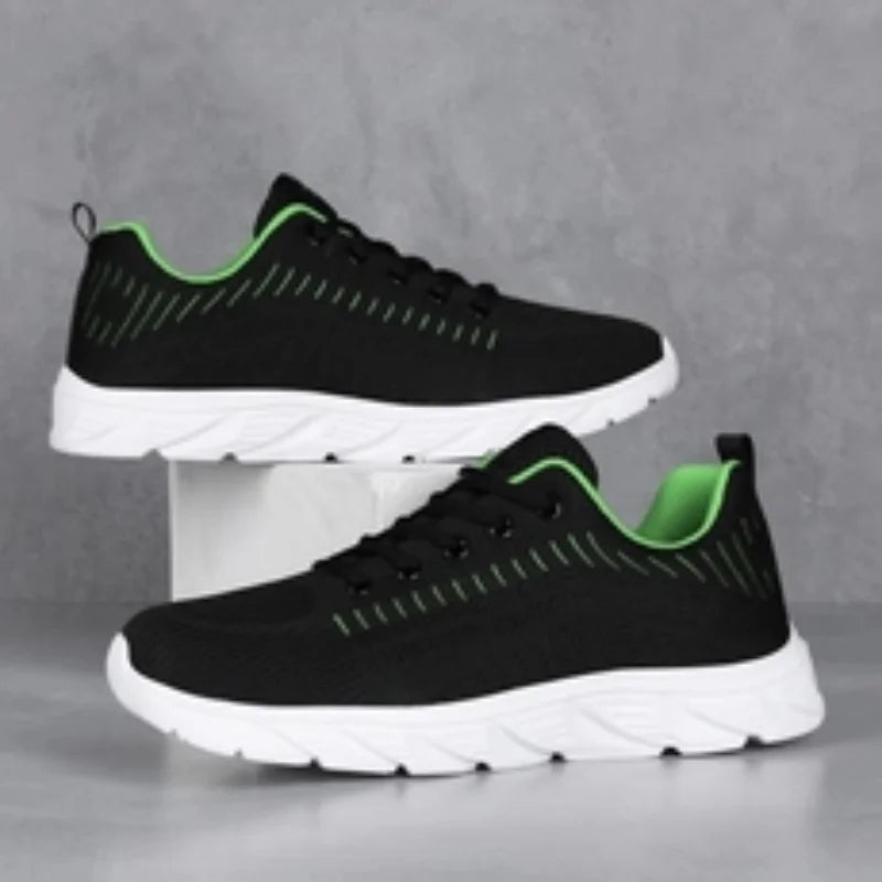 MAEDEF Running Shoes Men Breathable Sneakers 2025 Lightweight Walking Shoes Anti Slip Comfortable Mens Athletic Shoes Summer