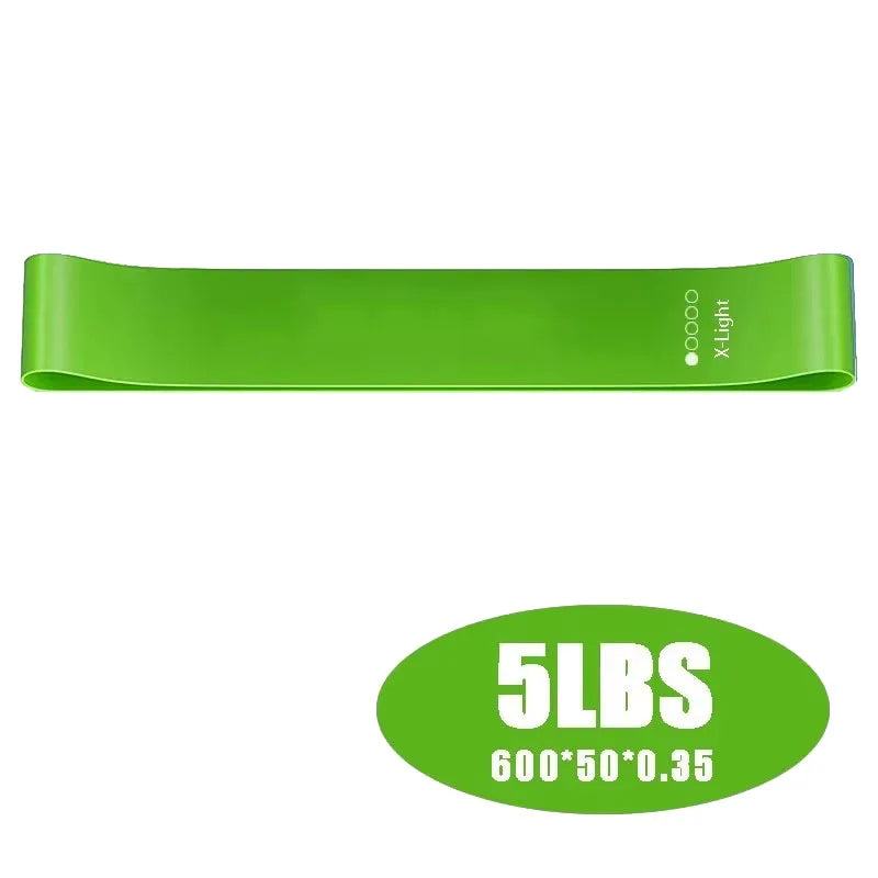 1/2/4 pcs Yoga Resistance Rubber Bands Fitness Elastic Bands Gym Strength Training Pilates Latex Elastic Bands Indoor Equipment