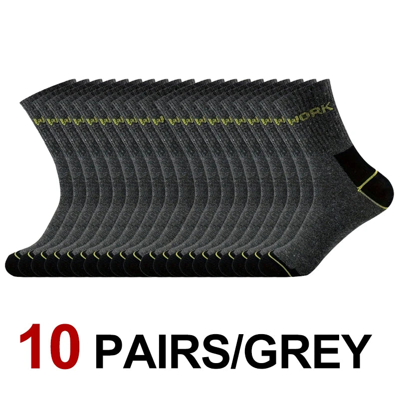 10/30 Pairs Neutral Solid Color Round Neck Socks Spring Summer Sweat Absorbing Breathable Comfortable All-season Sports Socks