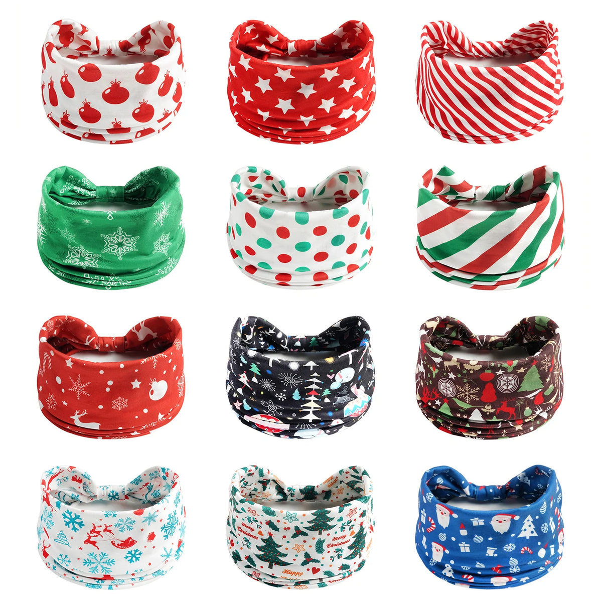 Halloween Party Headband Turban Headband Sport Hair Band Pumpkin Ghost Skull Print Hair Accessories Halloween Costume Party