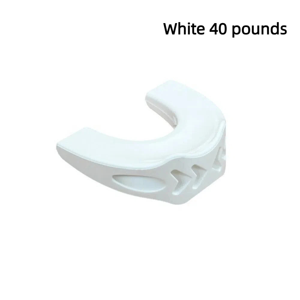 40/50/60Lbs Jaw Exerciser Facial Chew Bite Muscle Portable Redefine Jawline Trainer Face Fitness Ball Facial Trainer