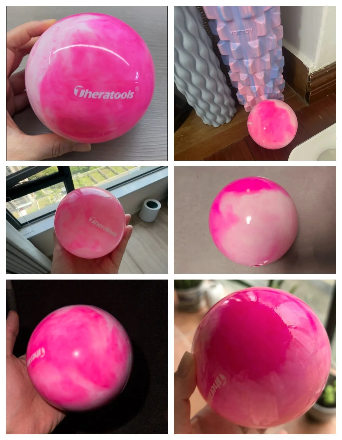 Frank1in Fascia Ball - Pilates Muscle Release, Pelvic Floor Training, Sports Rehabilitation, Yoga & Core Ball