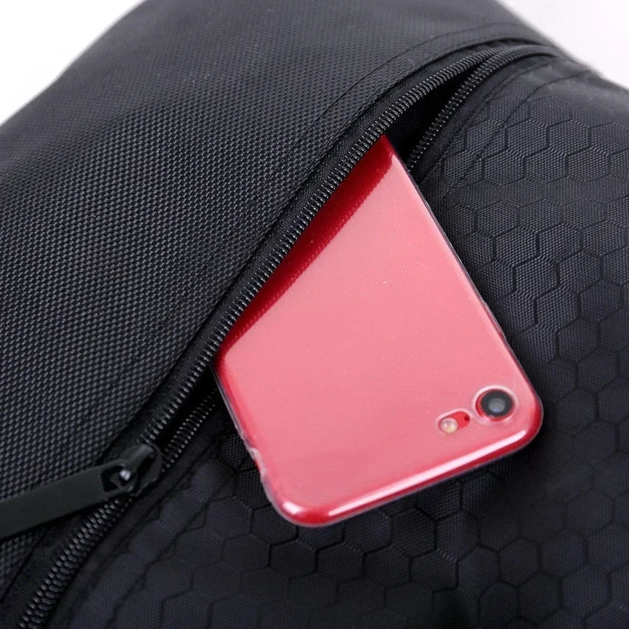 Outdoor Sport Drawstring Pocket Simple Backpack Men's and Women's Fitness Backpack Lightweight Basketball Bags Oxford Zipper Bag