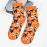 Halloween Women's Socks Personality Harajuku Warm Sock Simple Long Socks Fashion Spring Autumn for Women Men Mid Length Socks